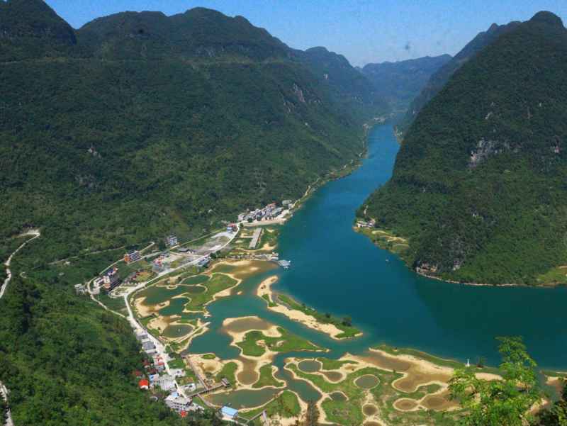 东兰红水河第一湾景象 3