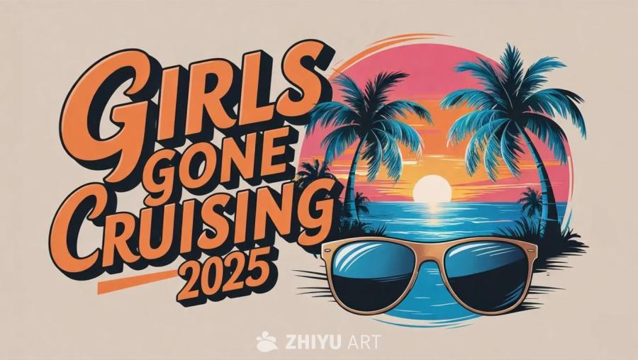 橙色的“Girls Gone Cruising 2