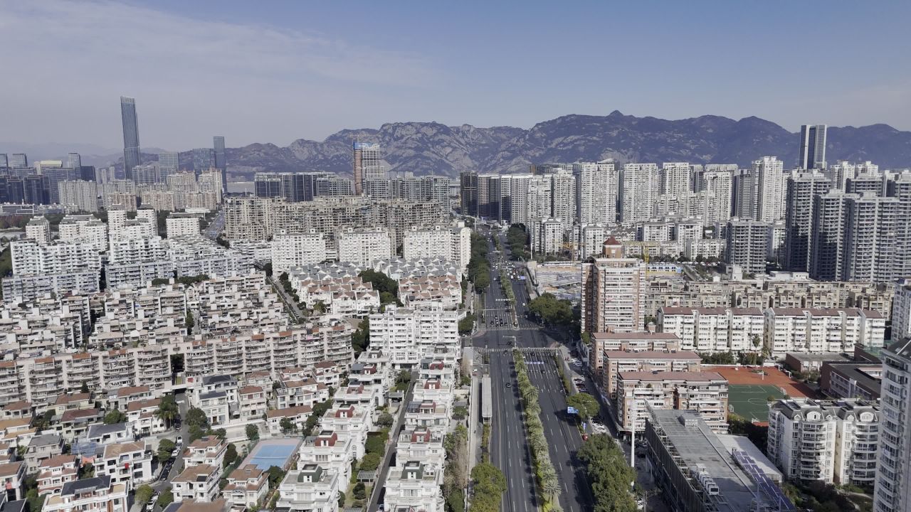 温州新城航拍素材 10