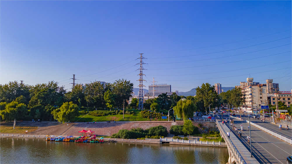平顶山湛河美景