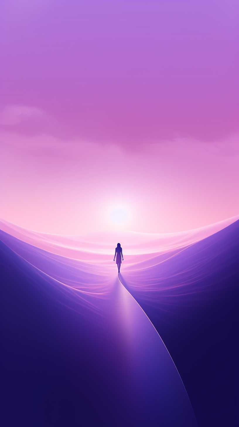 紫色艺术唯美背景
