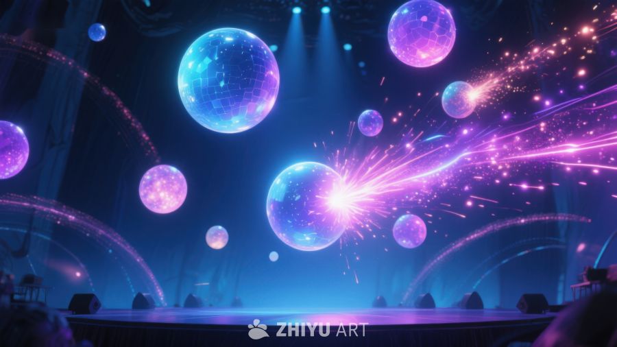 梦幻舞台灯光秀 264