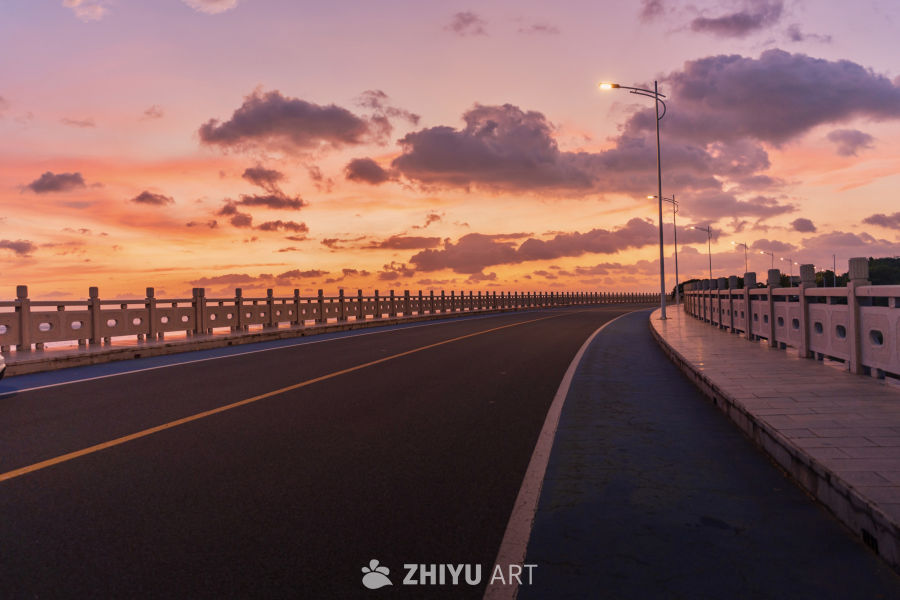 苏州太湖“海岸日落”