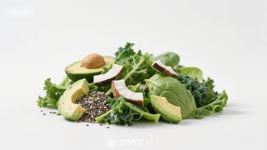 绿色健康食材组合