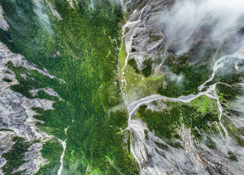雪山垭口