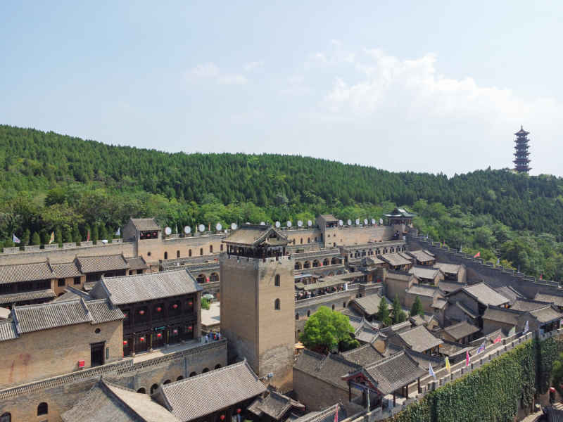 航拍山西晋城古建风光 9
