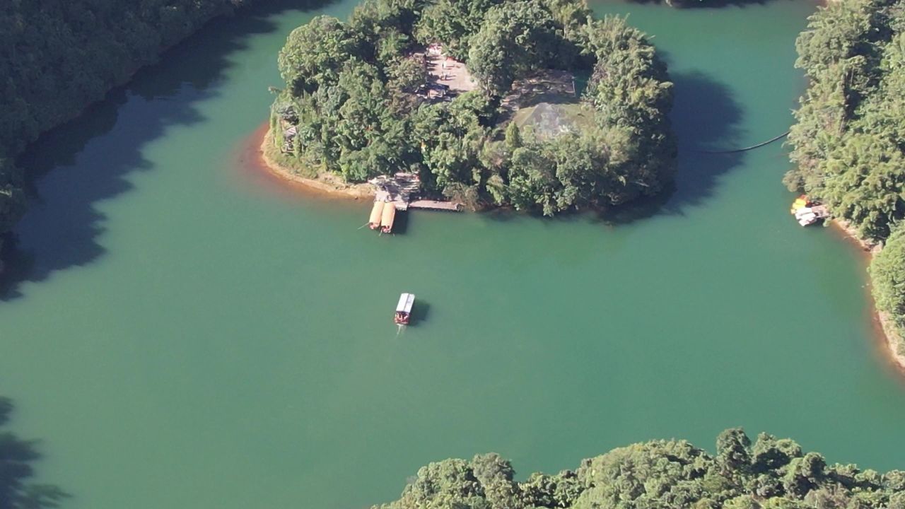 广东肇庆城市风光旅游景区航拍 
