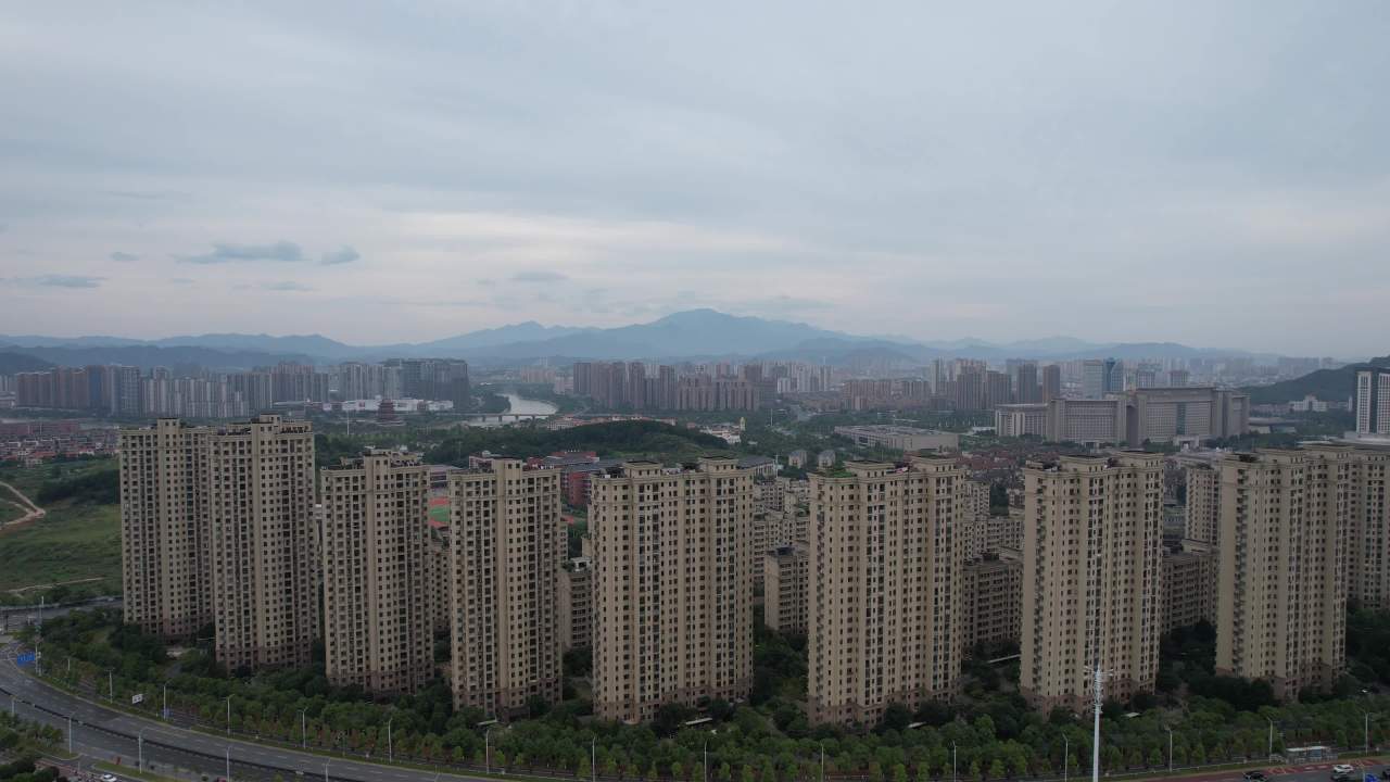城市全景俯瞰