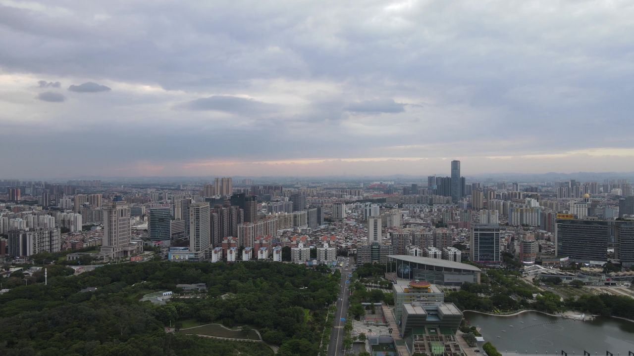 东莞市区航拍