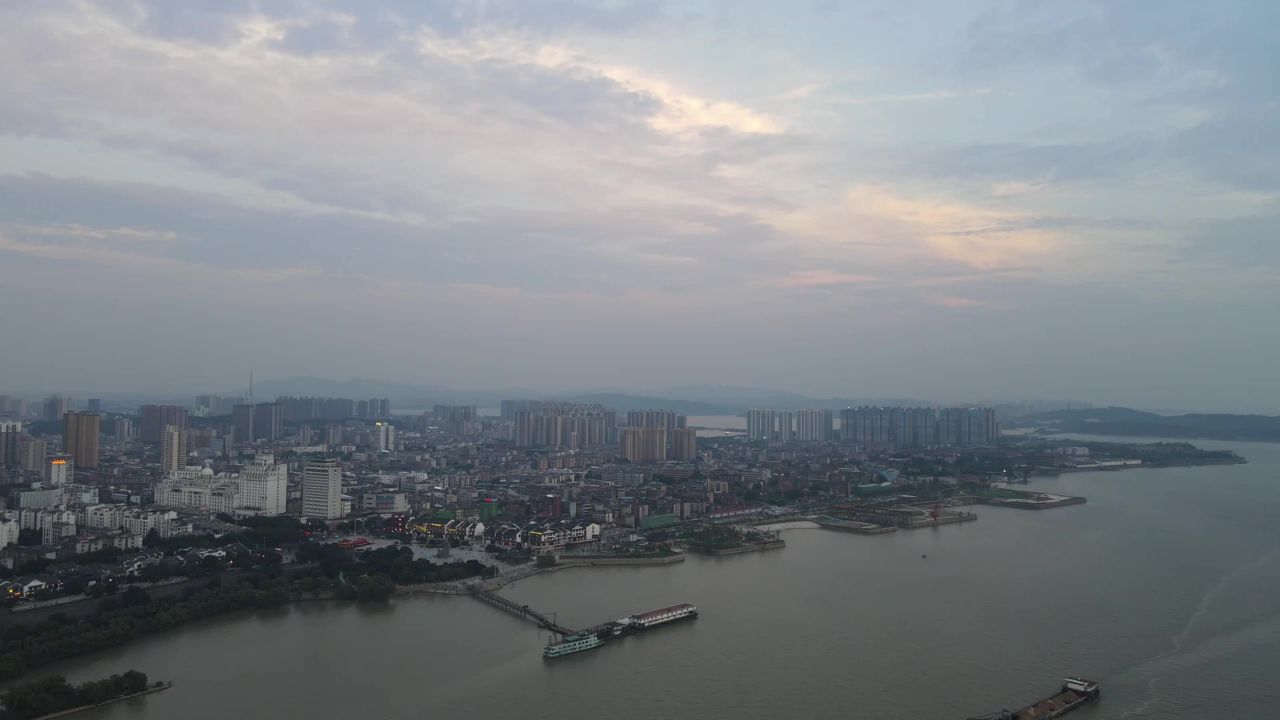  湖南 岳阳 洞庭湖大桥 航拍