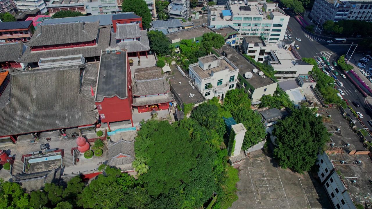 航拍福州九仙观景观 1