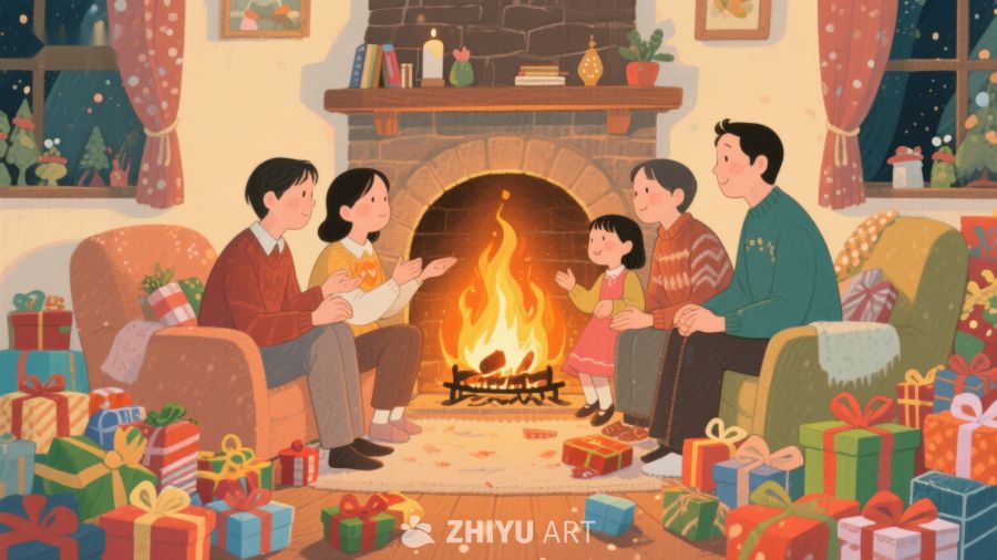 家庭围炉共度温馨圣诞夜 149