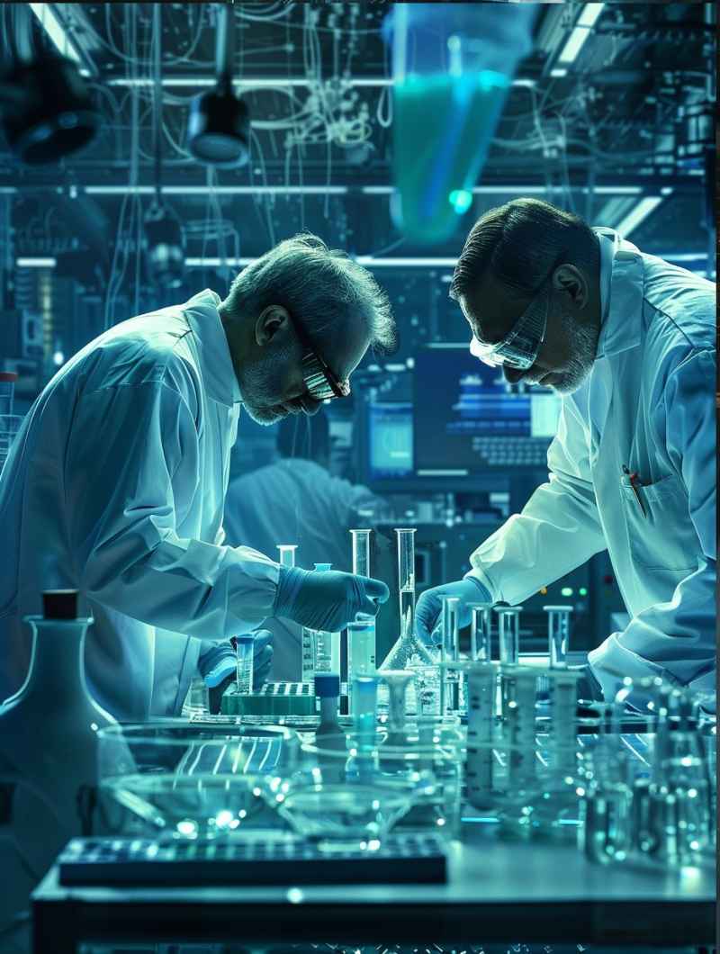 科学家做科研
