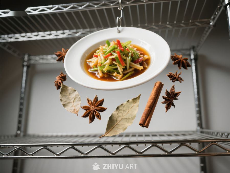 香料环绕的美味菜肴 1662