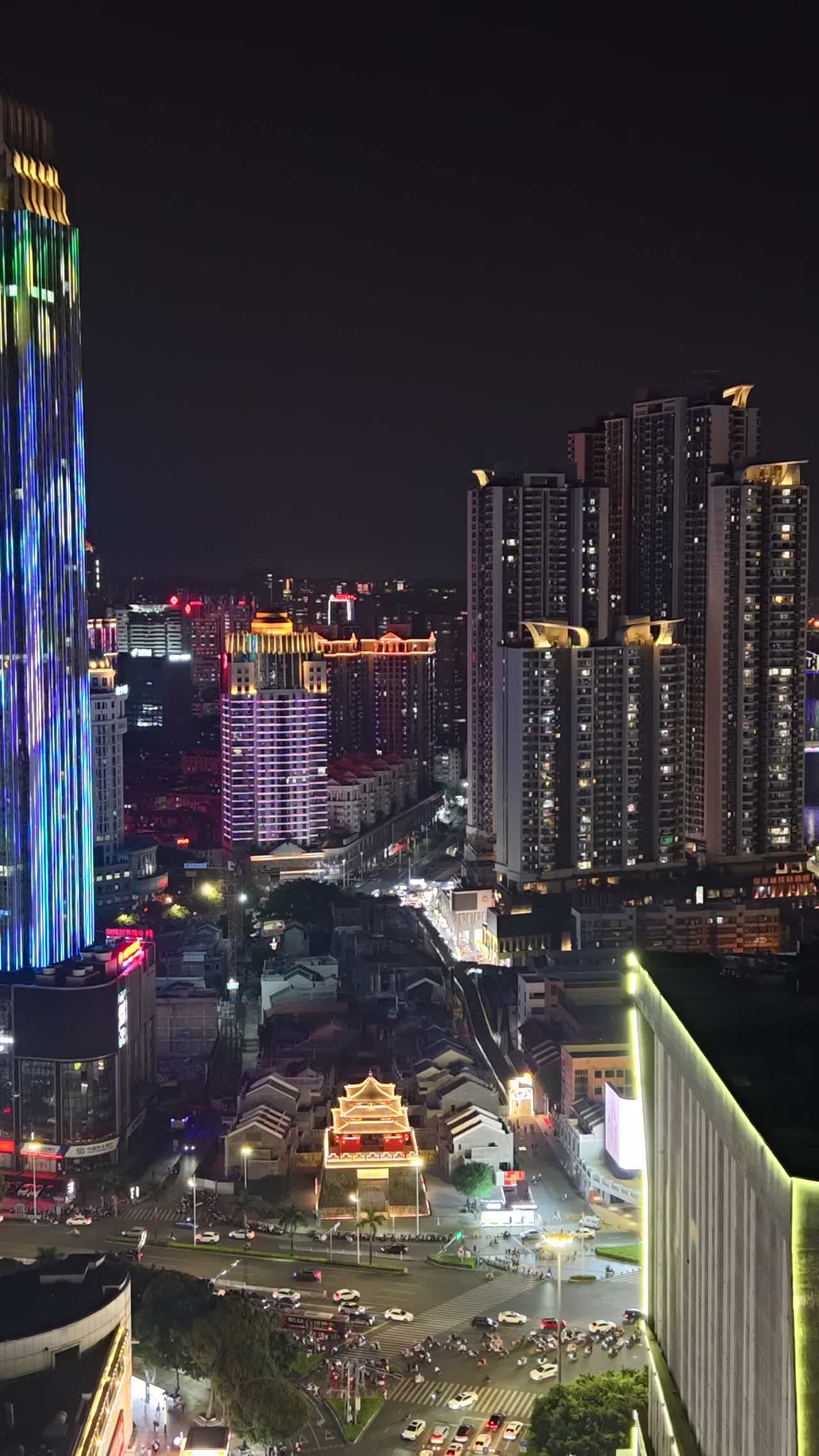 璀璨都市夜景