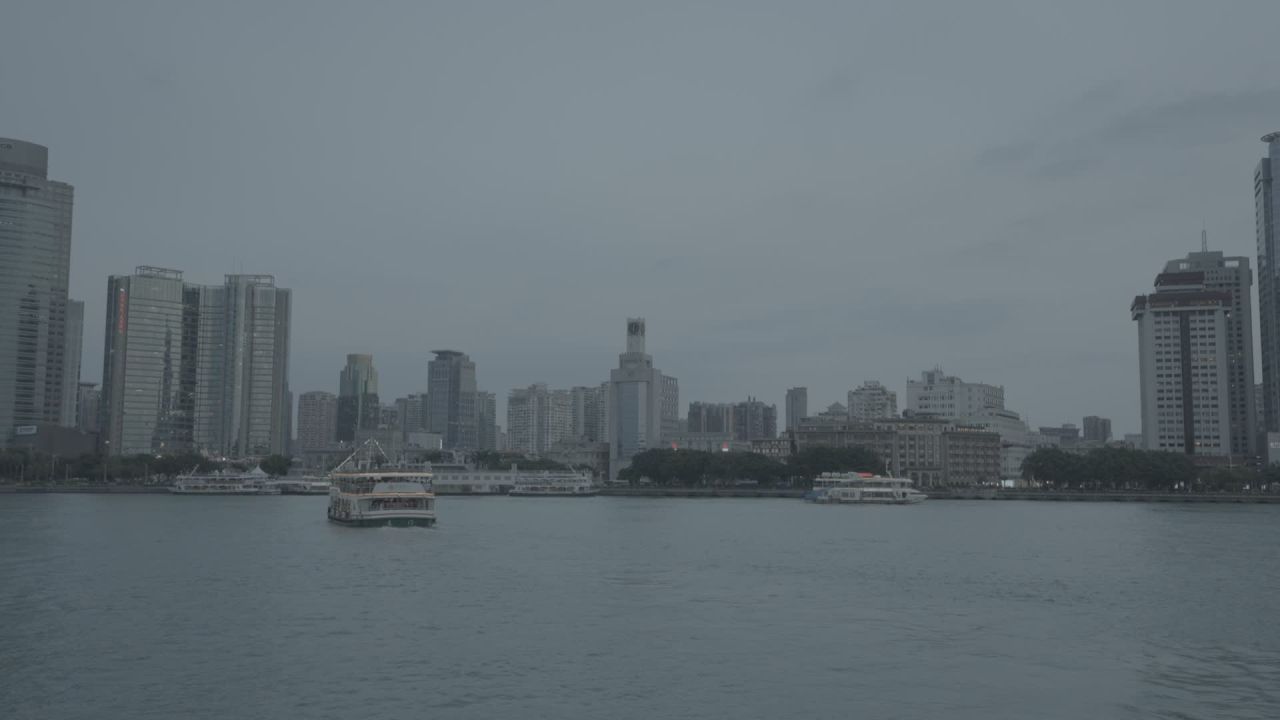 厦门鼓浪屿海上景色