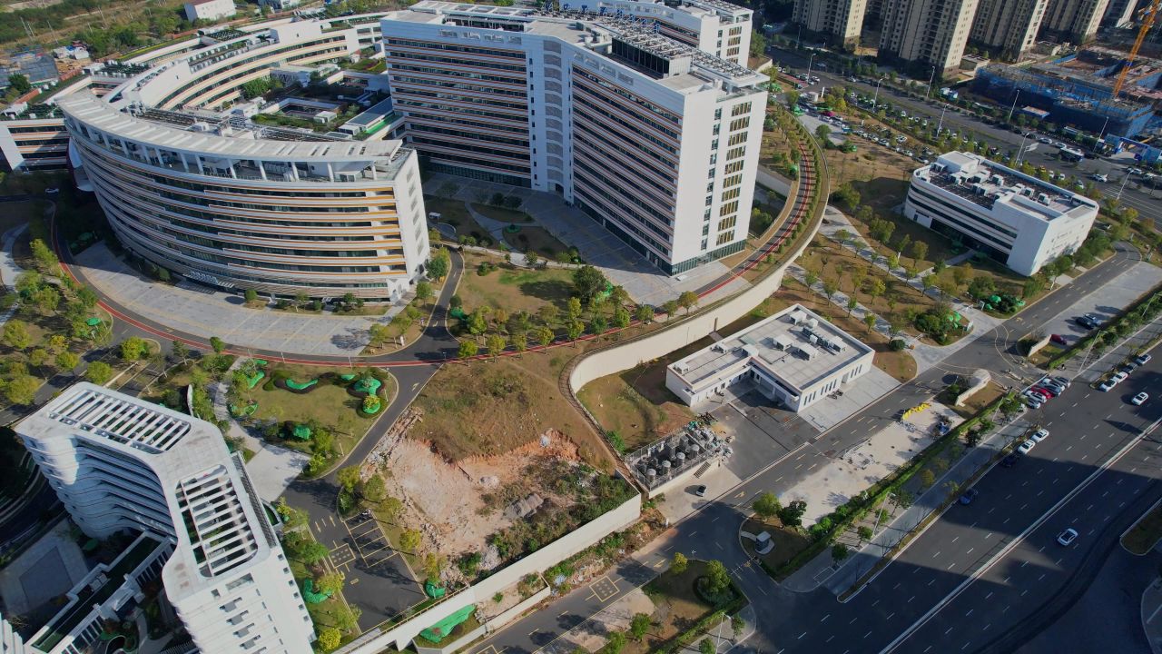 航拍福建省儿童医院
