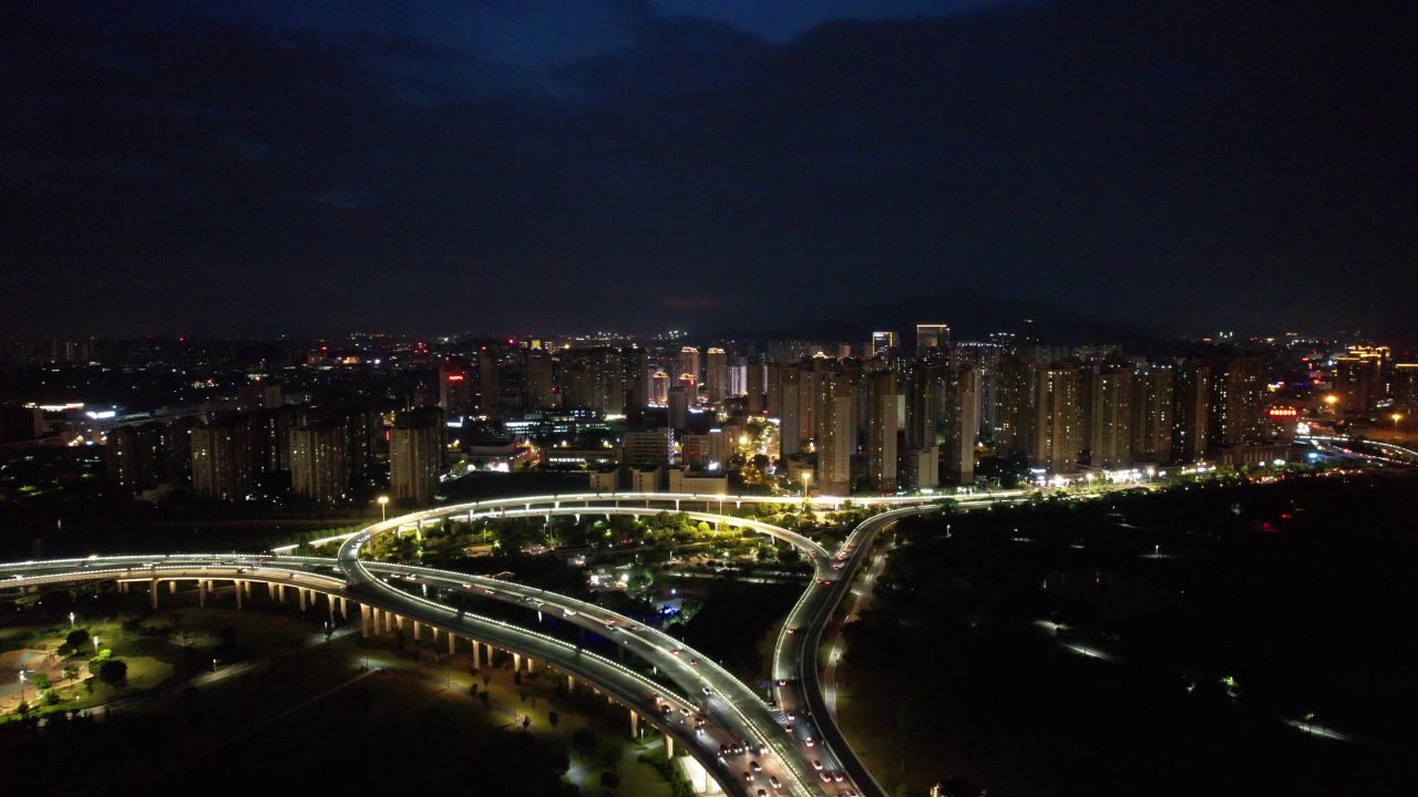 福建泉州城市风光地标建筑航拍