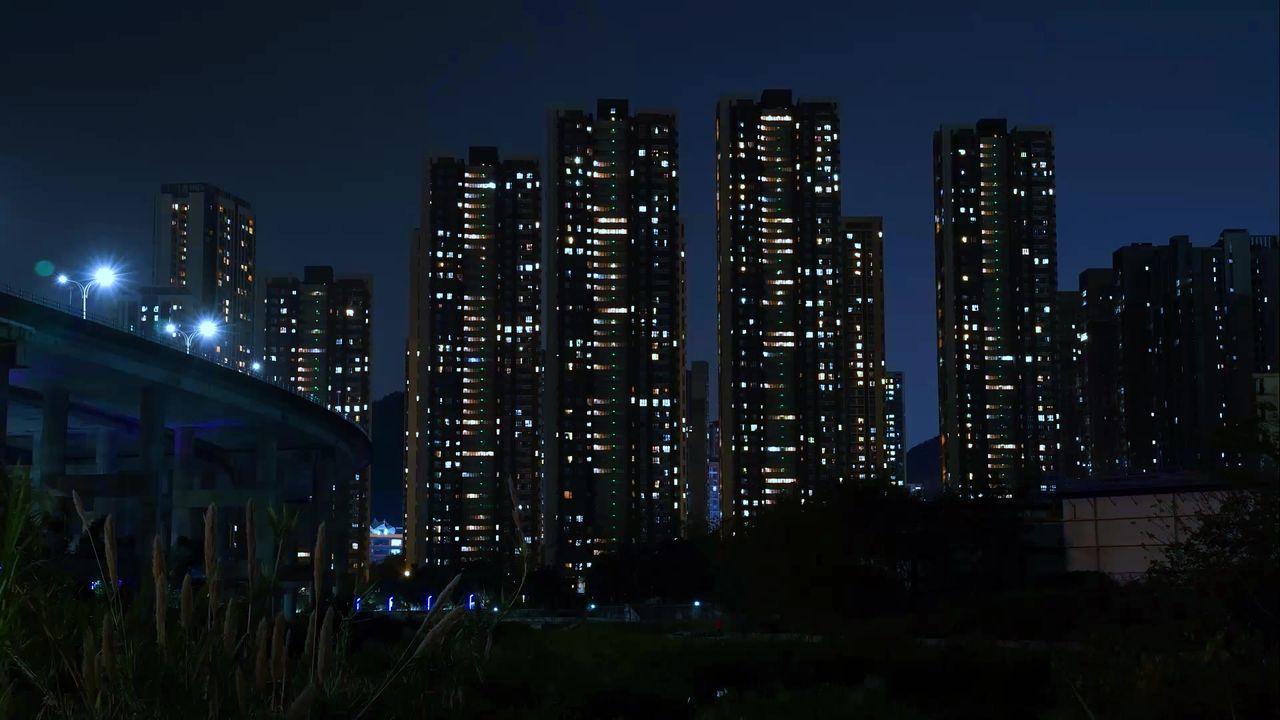 万家灯火在蹦迪