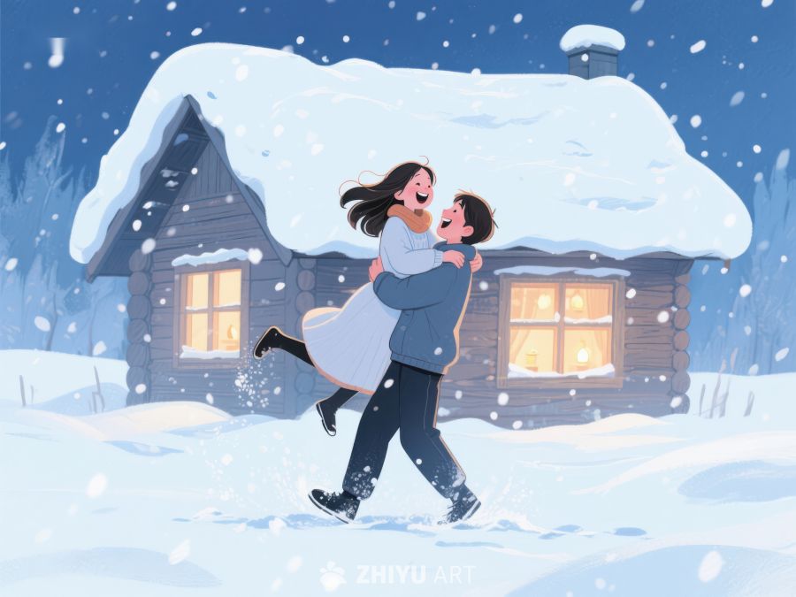 雪夜温馨拥抱 926