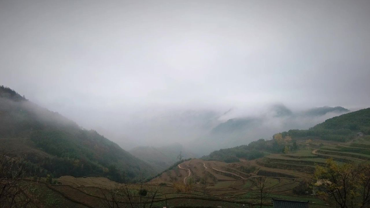 山间薄雾-延时