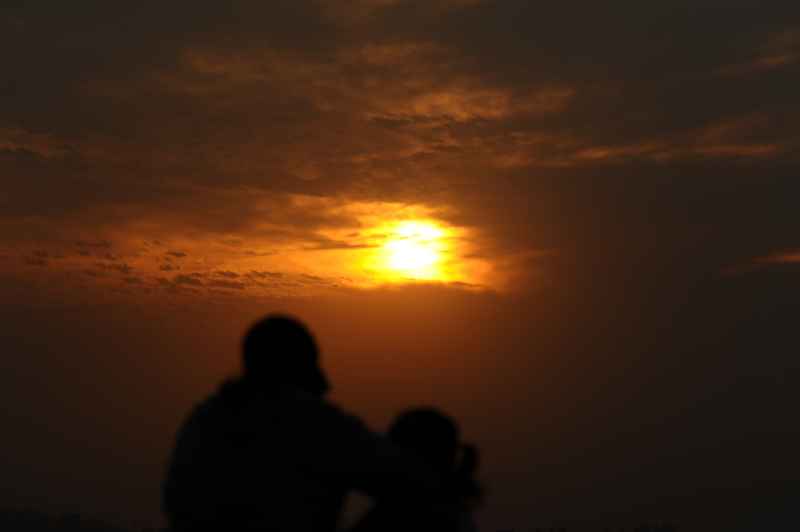 夕阳与你