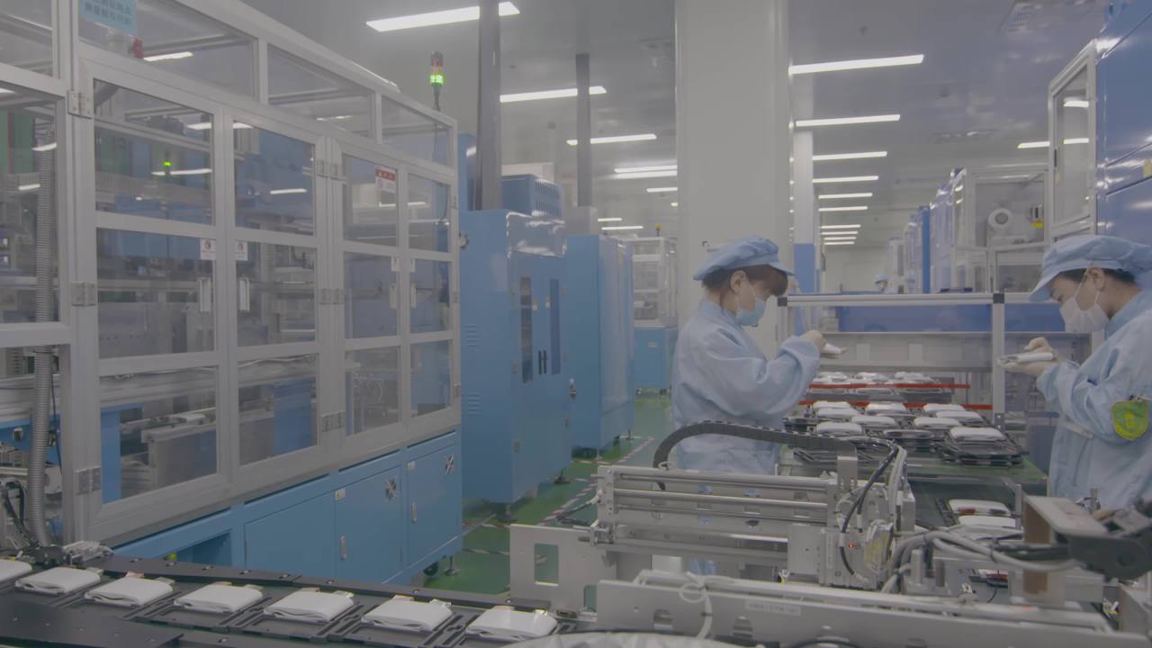 锂电池生产车间
