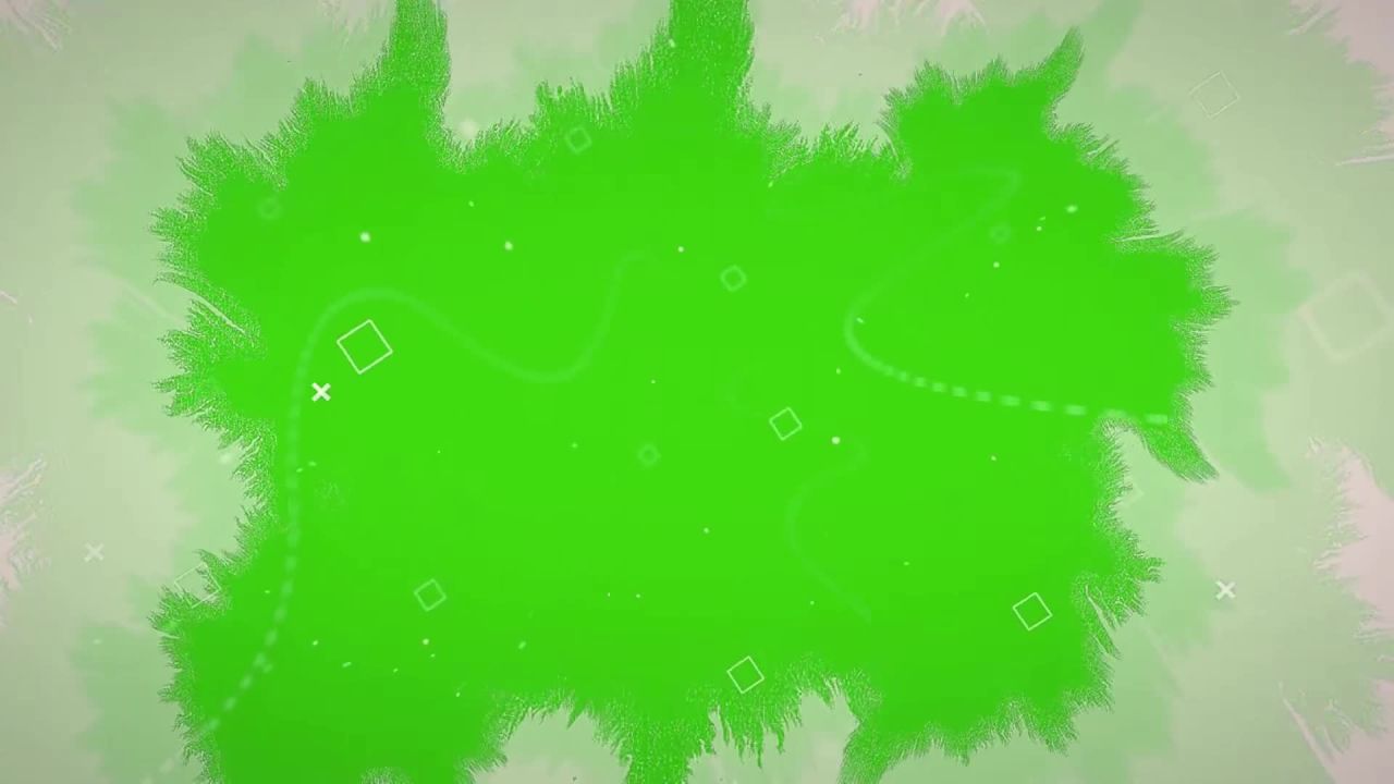 456. 【绿幕素材】墨水照片幻灯片视频素材，高清无水印 280