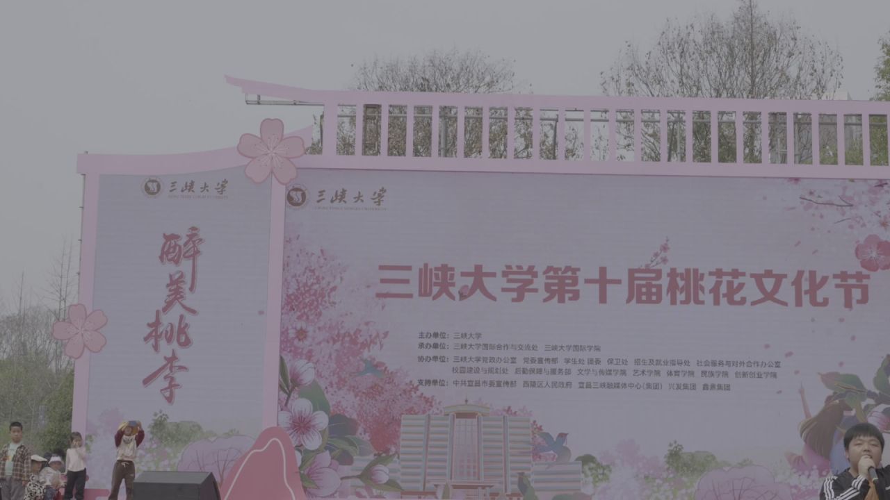 三峡大学桃花节 4