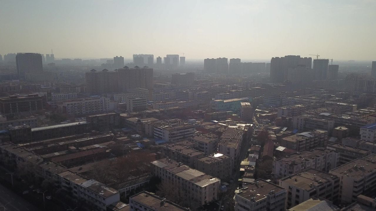 雾霾下的城市