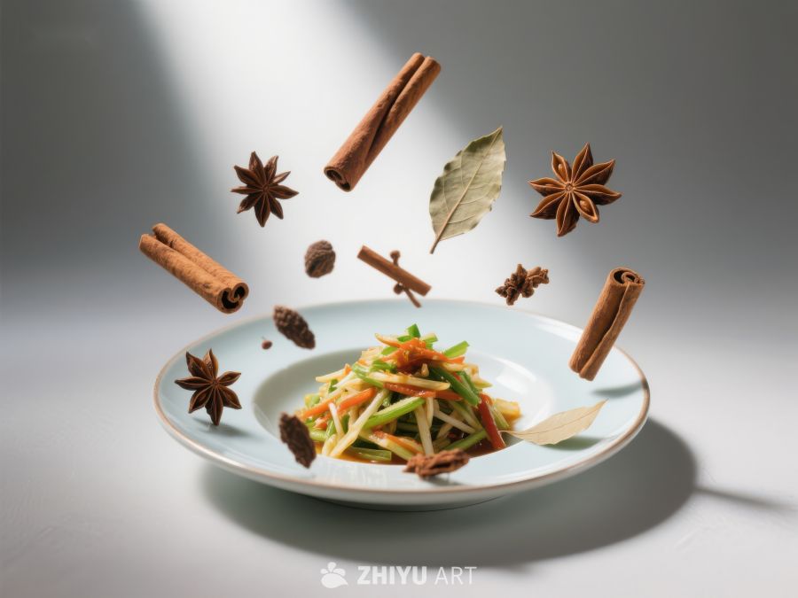 香料与蔬菜的空中舞蹈 1669