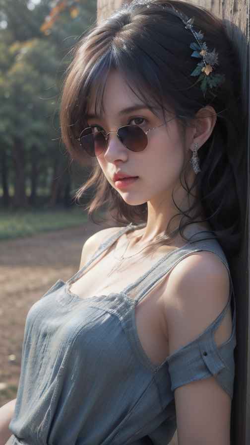 吊带衫女孩