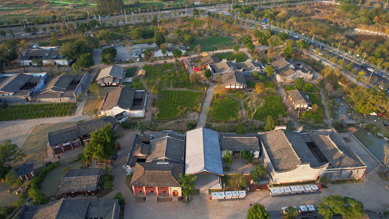 航拍福州梁厝历史文化街 4