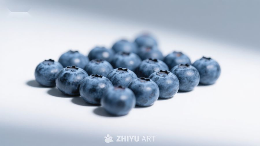 新鲜蓝莓静物摄影 719