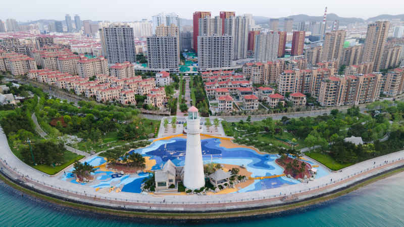 威海海上公园航拍 9