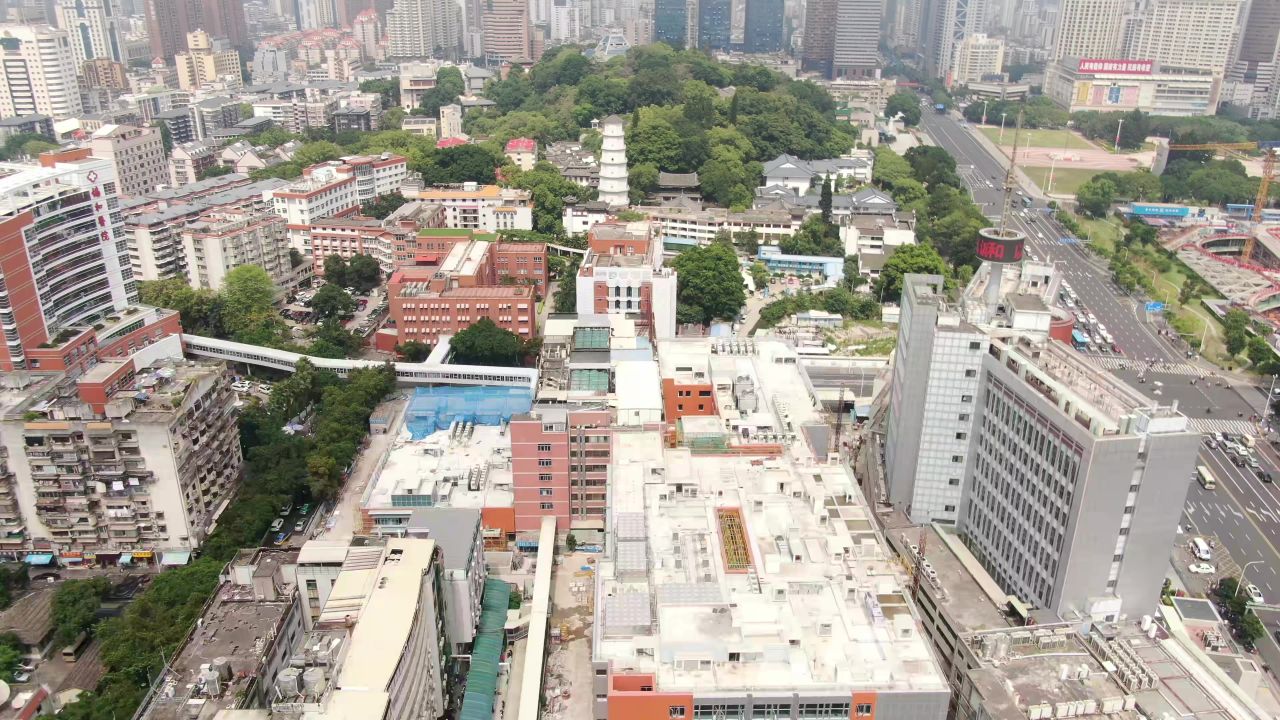 福州乌山4A景区航拍