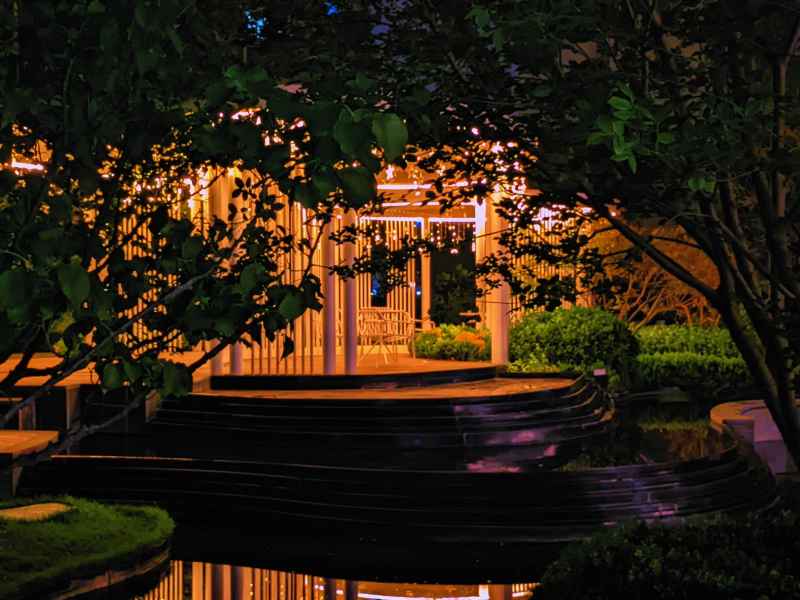 小区夜景 2