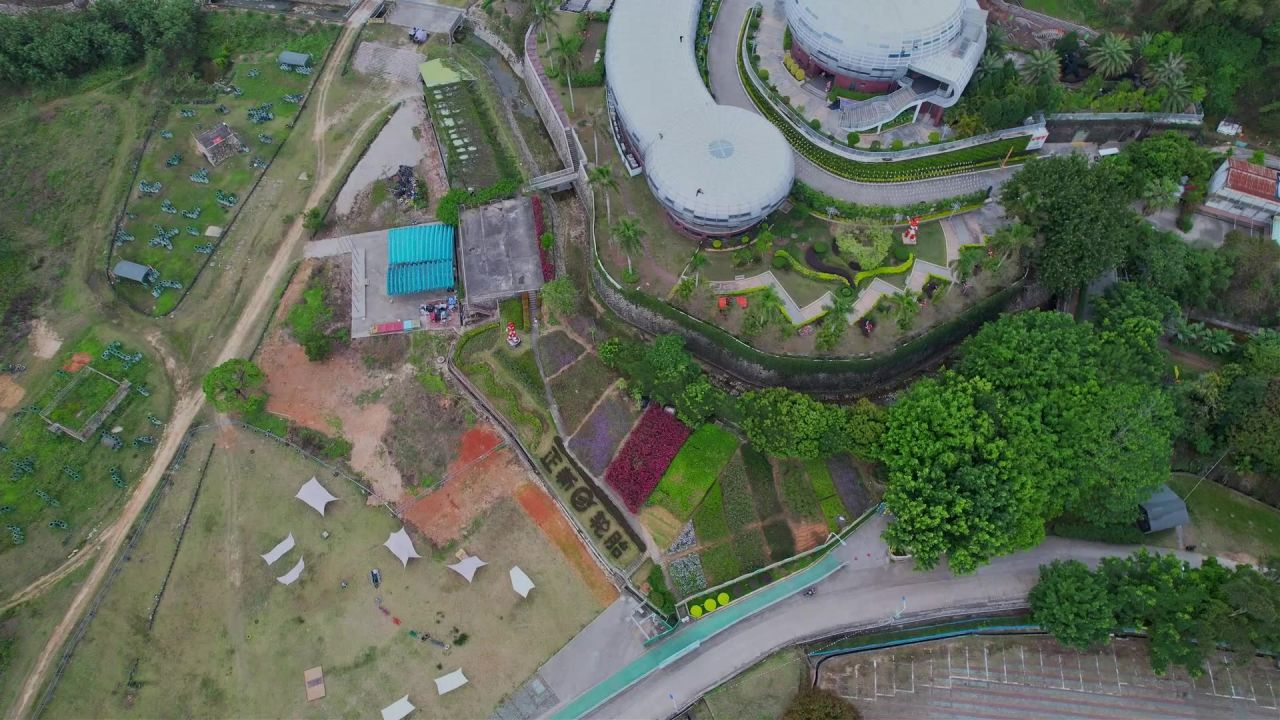 航拍厦门双龙潭景区 6