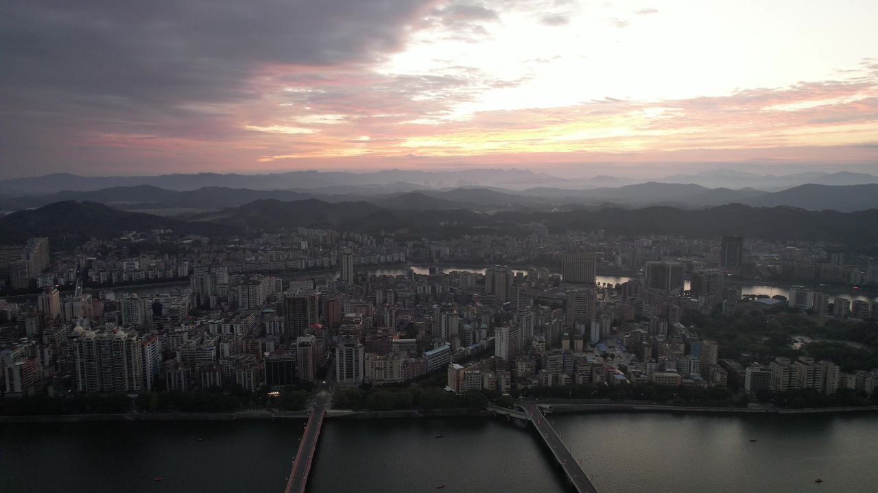 航拍广东韶关