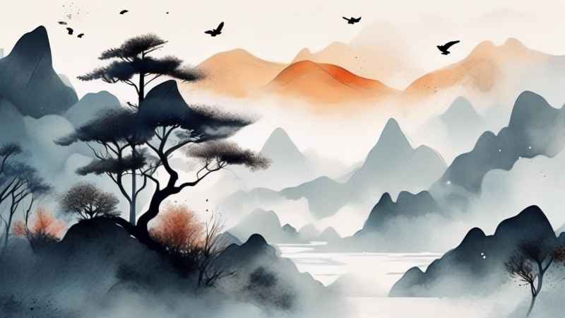 山水插画国风 93