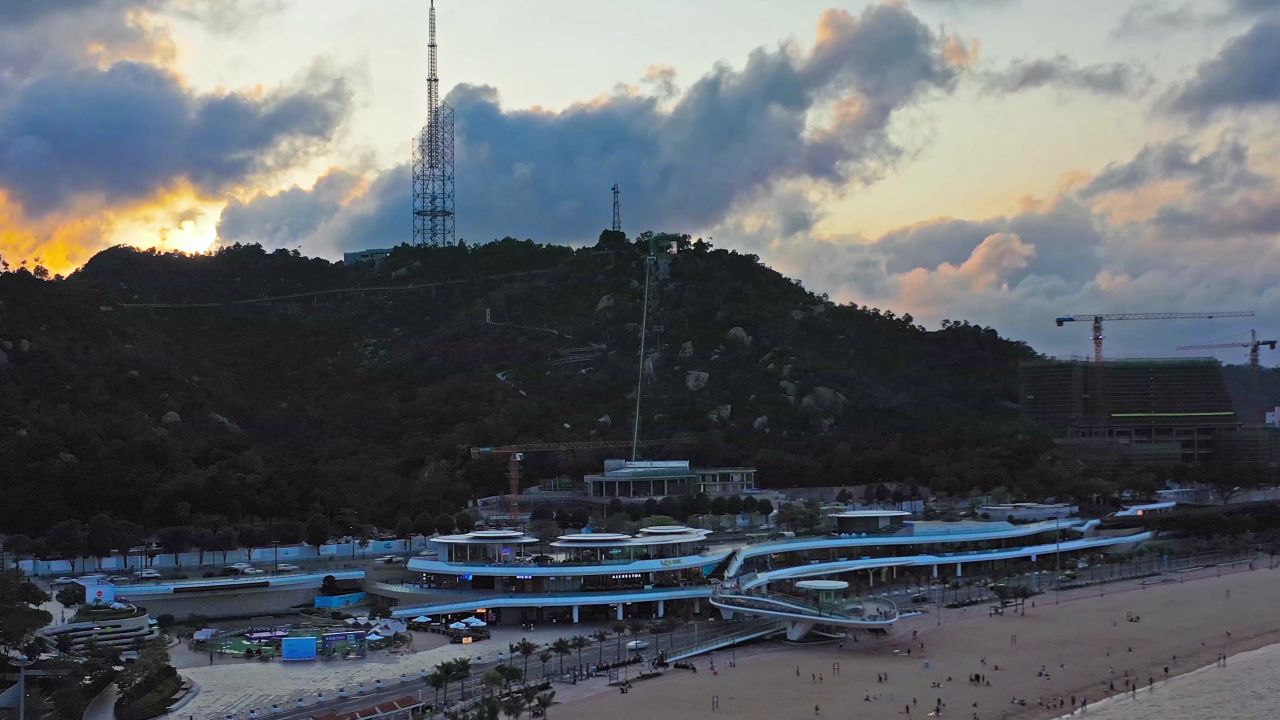 海边晚霞