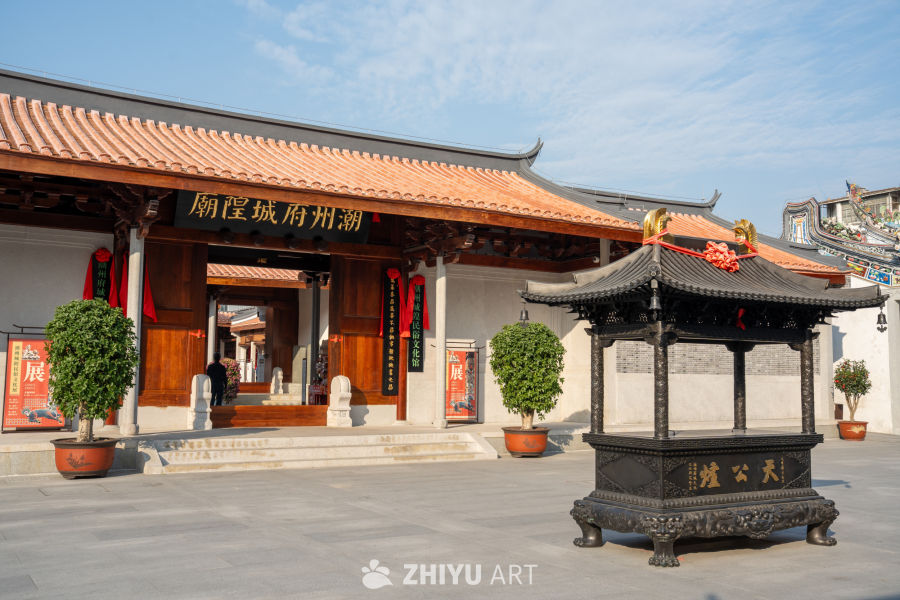 潮州府城古庙风光