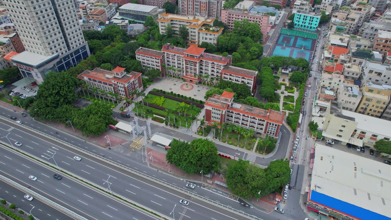 航拍厦门集美工业学校 11