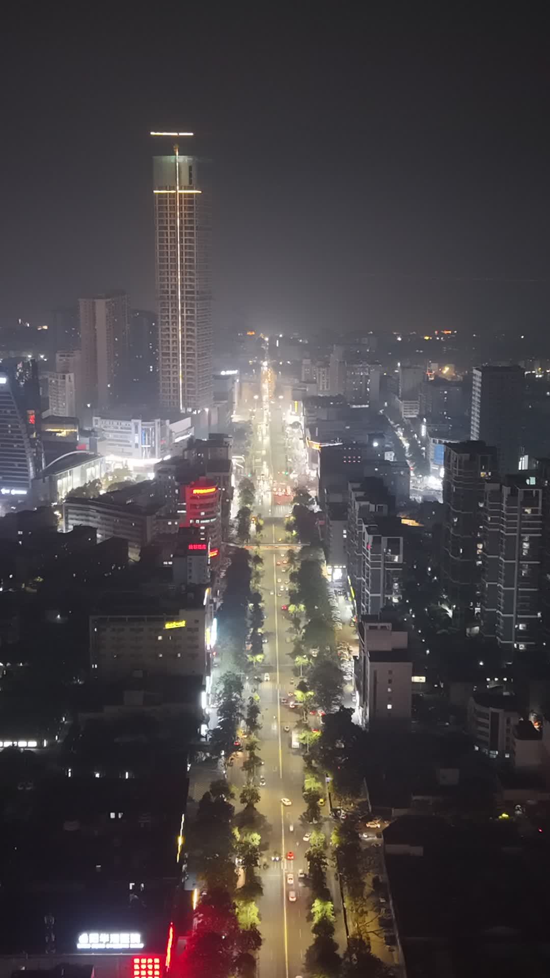 璀璨都市夜景