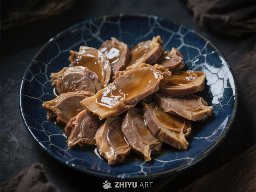 酱香卤鸭舌，美味佳肴 333