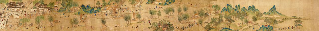 10K超宽屏《清明上河图》韩国和庭博物馆藏