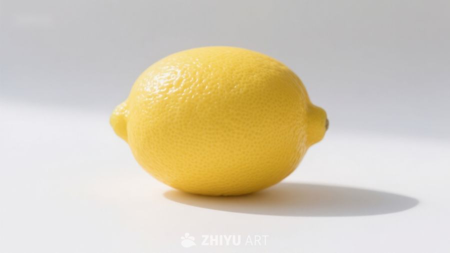新鲜柠檬静物摄影 774