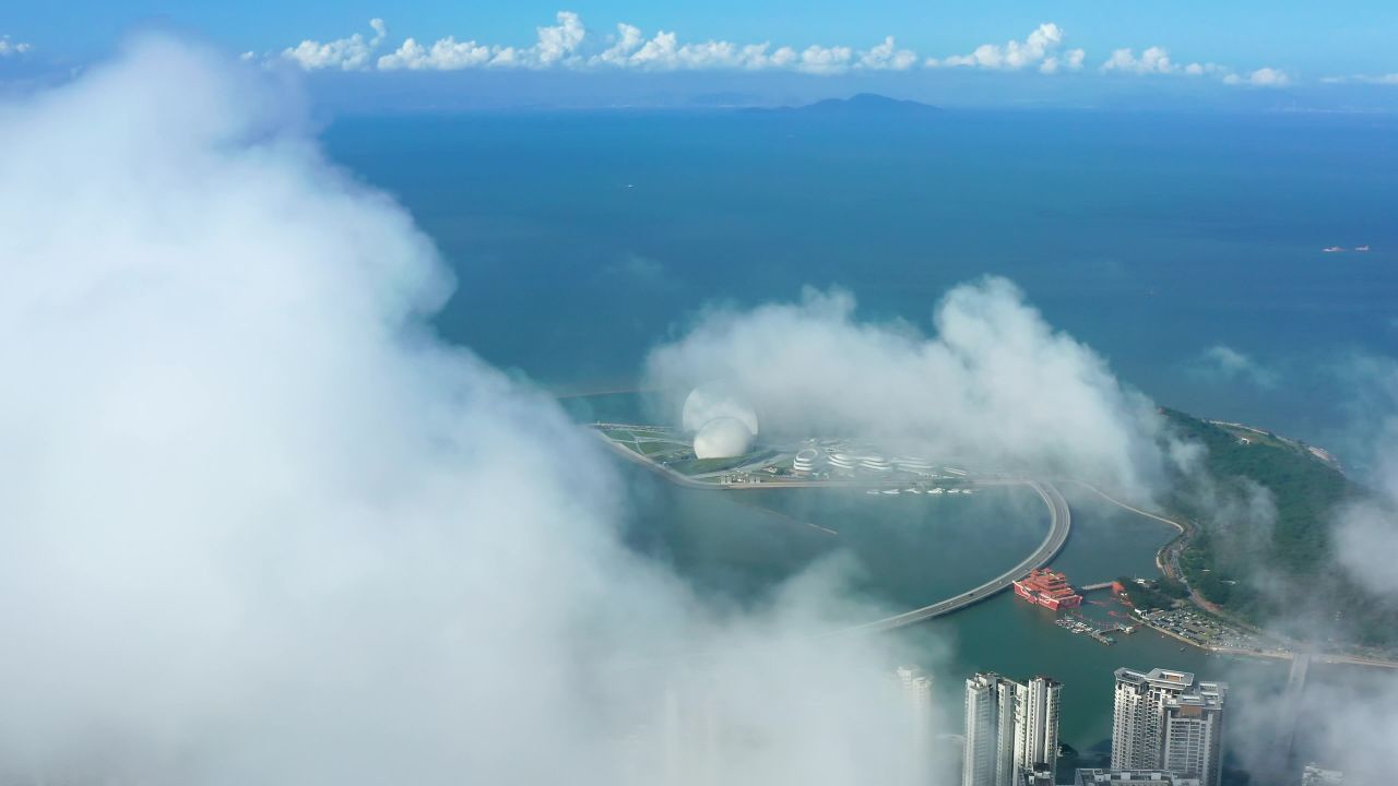 看看珠海的天空