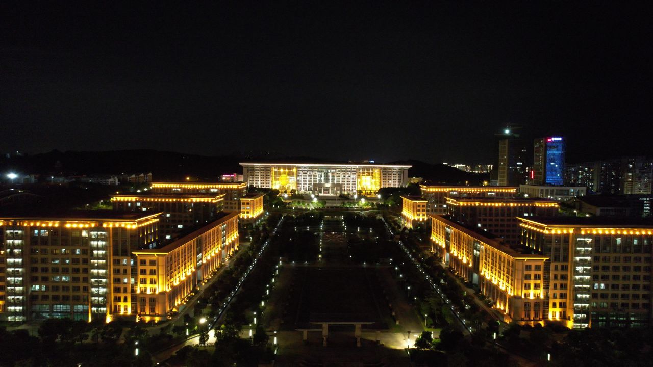 福建泉州城市风光地标建筑航拍