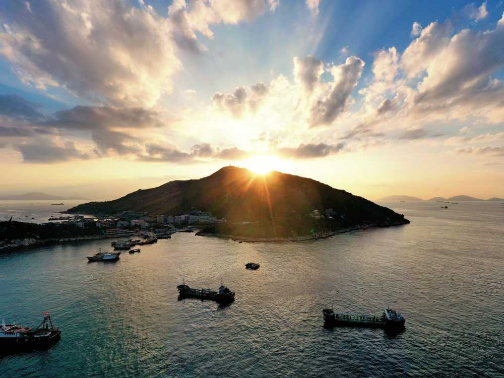 海岛航拍